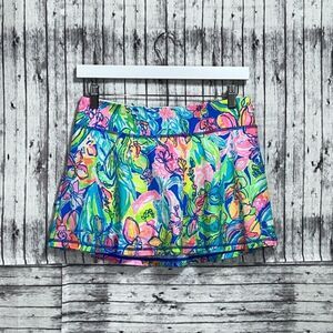 Lilly Pulitzer UPF 50+ Luxletic Aila Skort Surf Gypsea Swim